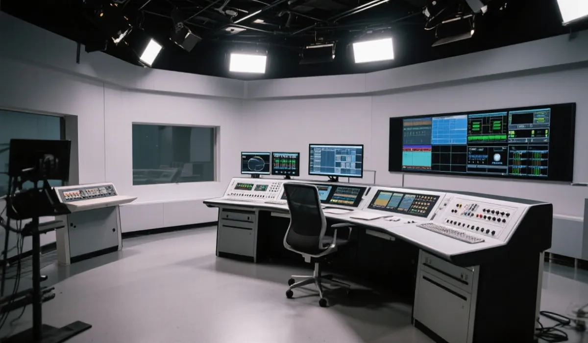 直播工作室示意图